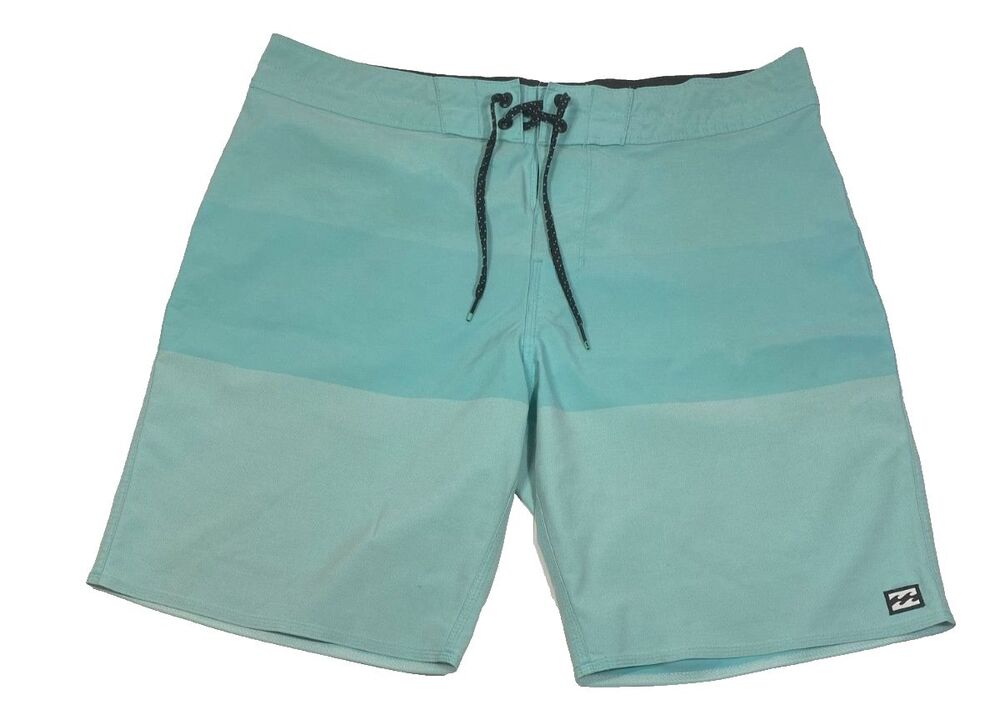 Billabong Board Shorts~Mens 32~Aqua Blue~Bathing/Swim Suit/Trunks~Surfer~Surfing - Picture 3 of 4
